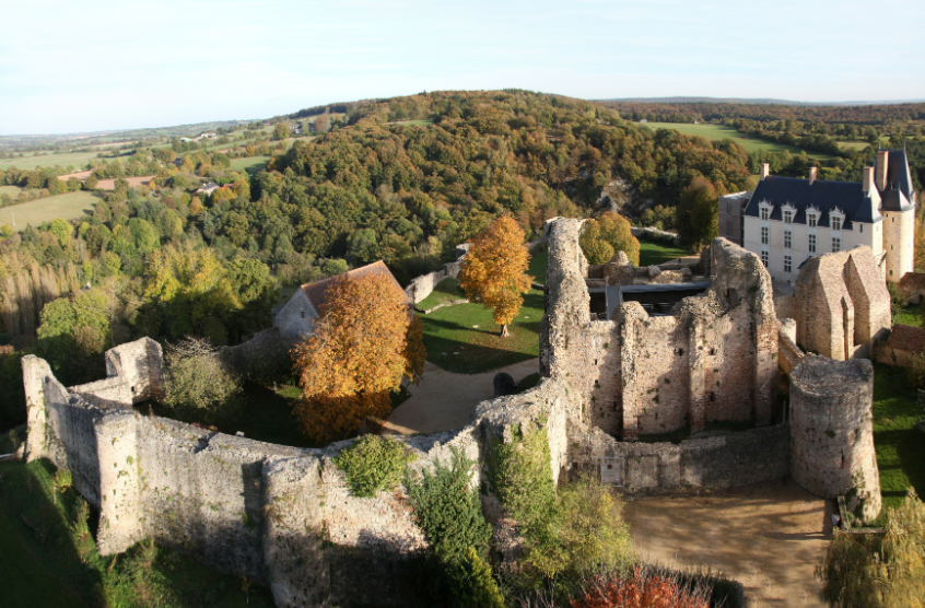 Chateau de Sainte-Suzanne, France